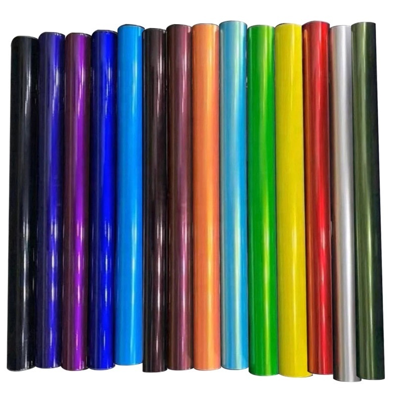 Wholesale Chrome Matte Metallic Satin Color Changing Film Auto Car Wrapping Vinyl Wrap Roll Car Body Wrap Vinyl Film