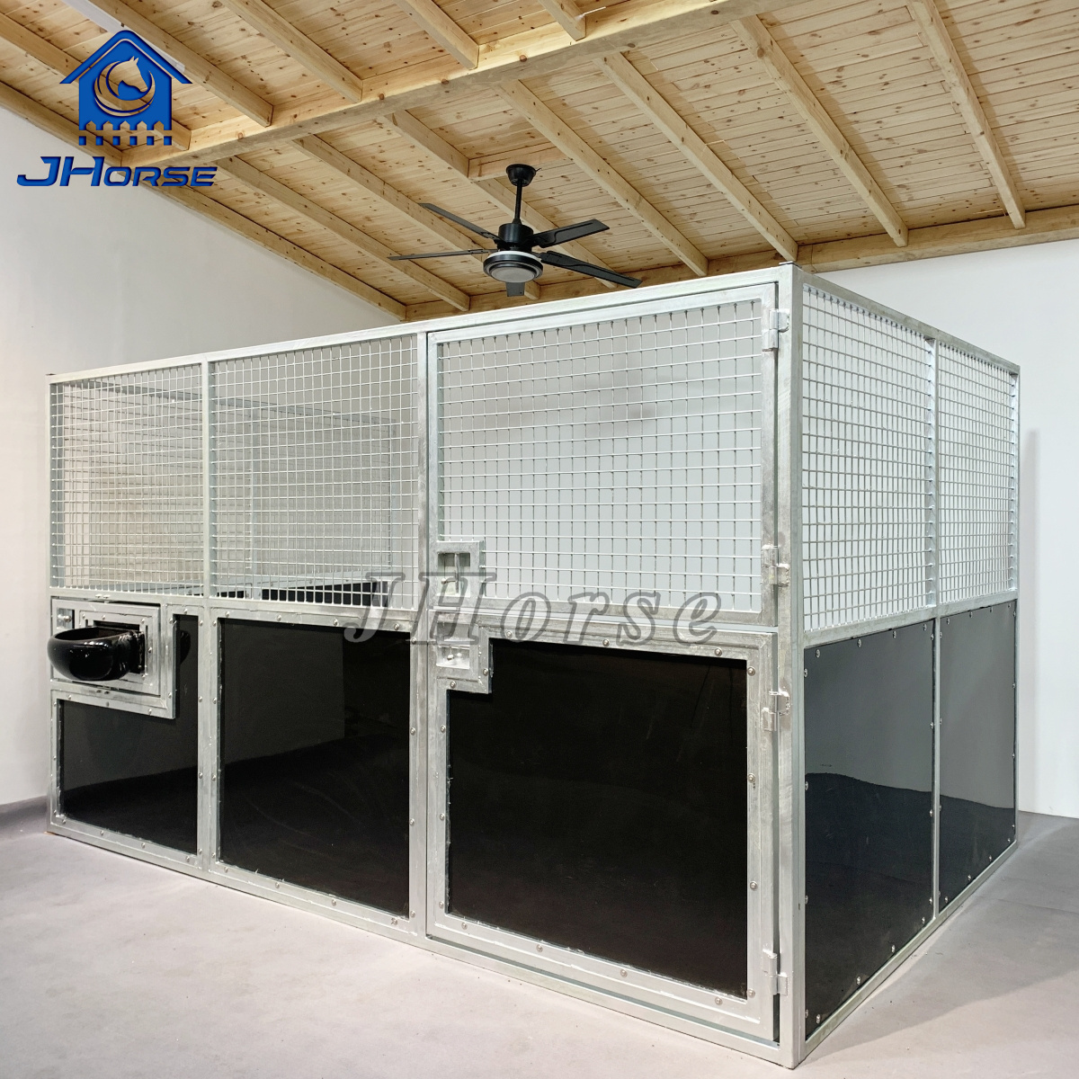 10ft  12ft Steel Temporary Customized Economical Horse Stable Equipment Horse Stall Panels Horse Shelter