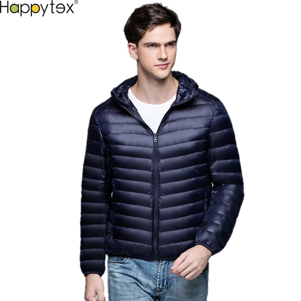 Plus Size New Black Designer Coats Custom Soft Waterproof Light Weight Cheap Price Duck Down Jacket Puffer Jacket With Hood