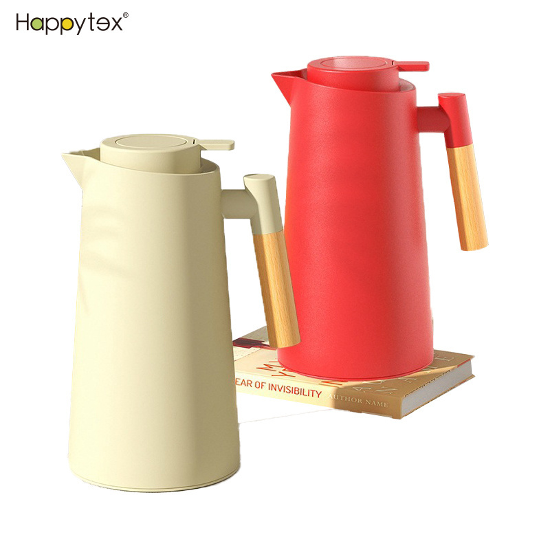 Luxury Popular Double Walled Vacuum Insulated Coffee Pot 1000ml Electric Kettles And Thermo Pots Thermos Flask for Tea Water