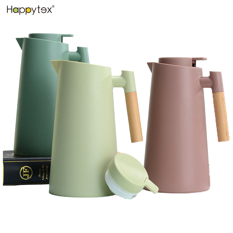 Luxury Popular Double Walled Vacuum Insulated Coffee Pot 1000ml Electric Kettles And Thermo Pots Thermos Flask for Tea Water