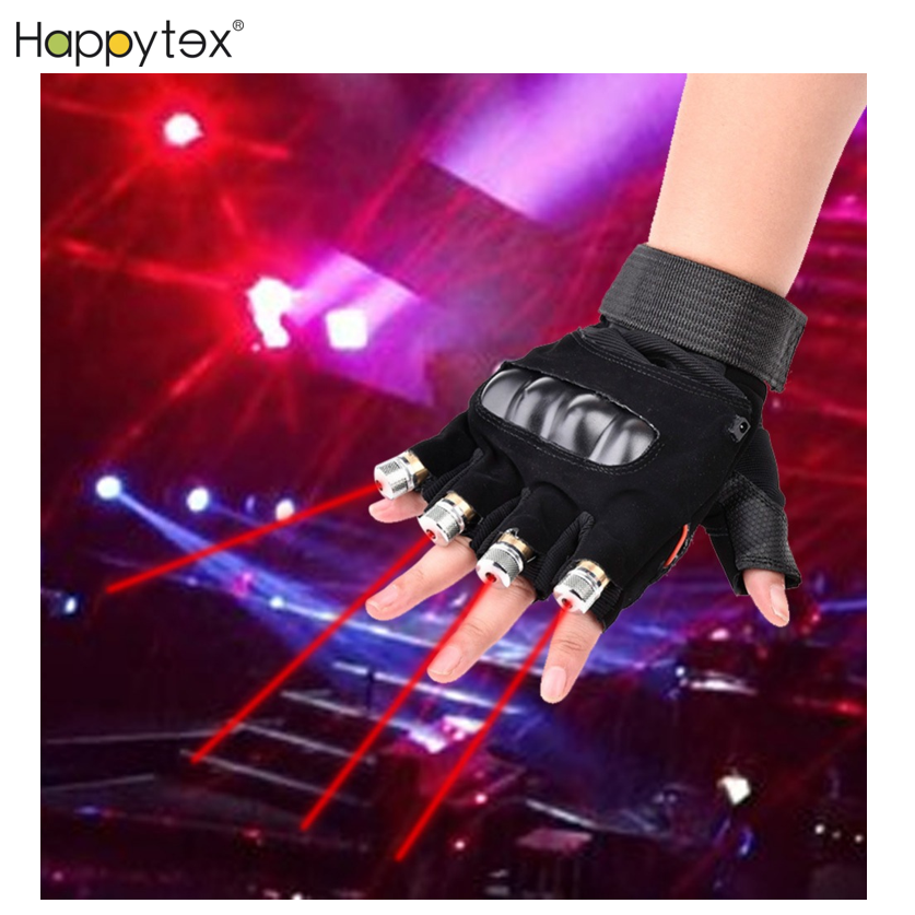 Fashion Dj Light Rgb Led Rechargeable Green Dancing Stage Party Hand Powerful Laser Gloves For Club Outdoor Lighting Show Bars