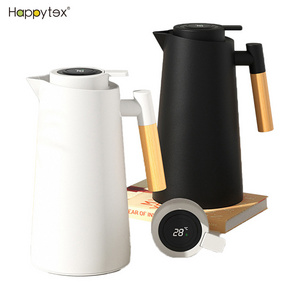 Luxury Popular Double Walled Vacuum Insulated Coffee Pot 1000ml Electric Kettles And Thermo Pots Thermos Flask for Tea Water