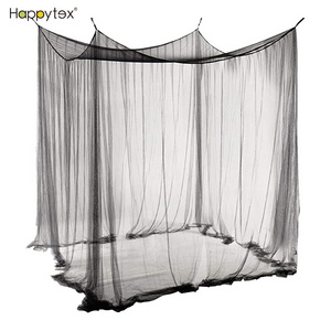 Factory Polyester Luxury Rectangular Shape Bedroom Hanging King Size Queen Size Bed Mosquito Net for Wedding Room Outdoor