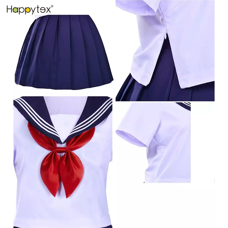 2022 New Design Classic Japanese School Uniform cosplay clothes dead man high quality low MOQ for party