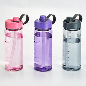 35oz /1L  plastic water sport bottle with straw lid & filter 24 shaker herba life Nutrition water bottles 1000ml