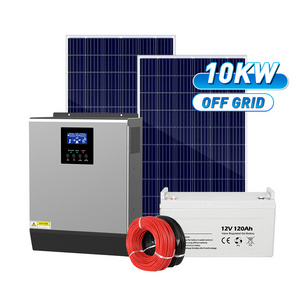 Home Solar System Kit 10KW 5KW 3KW Off-Grid Solar Energy System Portable Solar System