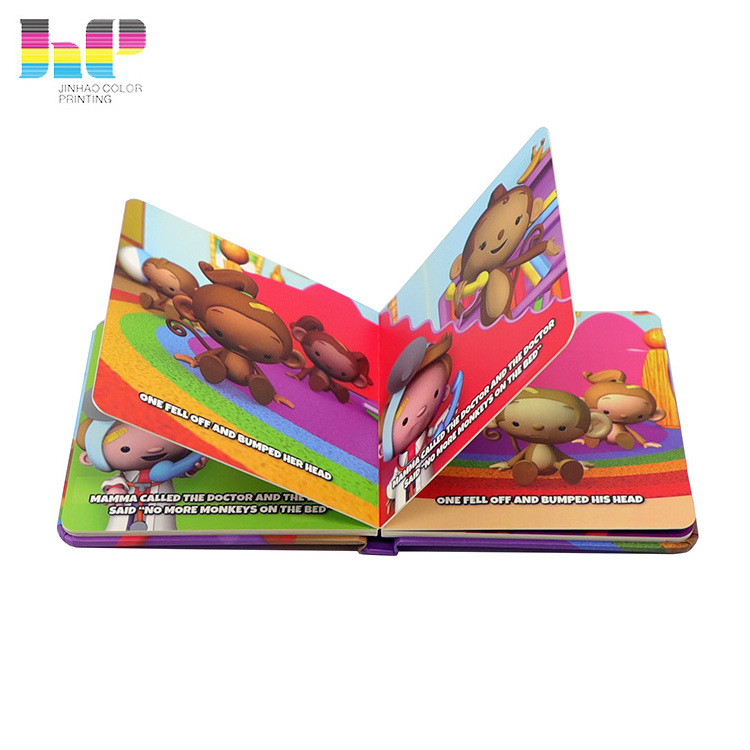 High quality cheap full color custom printing self publish children board book