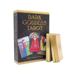 Custom printing educational flash card tarot playing game deck cards