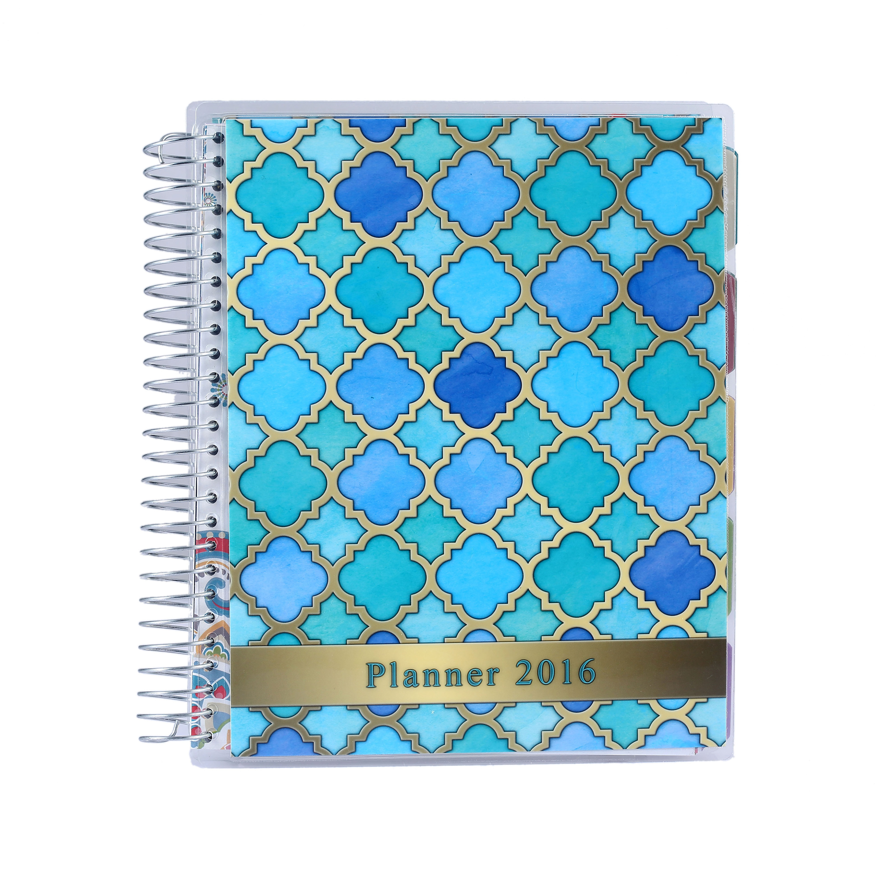 Custom hot sale daily planner diary printing spiral bound notebook printing