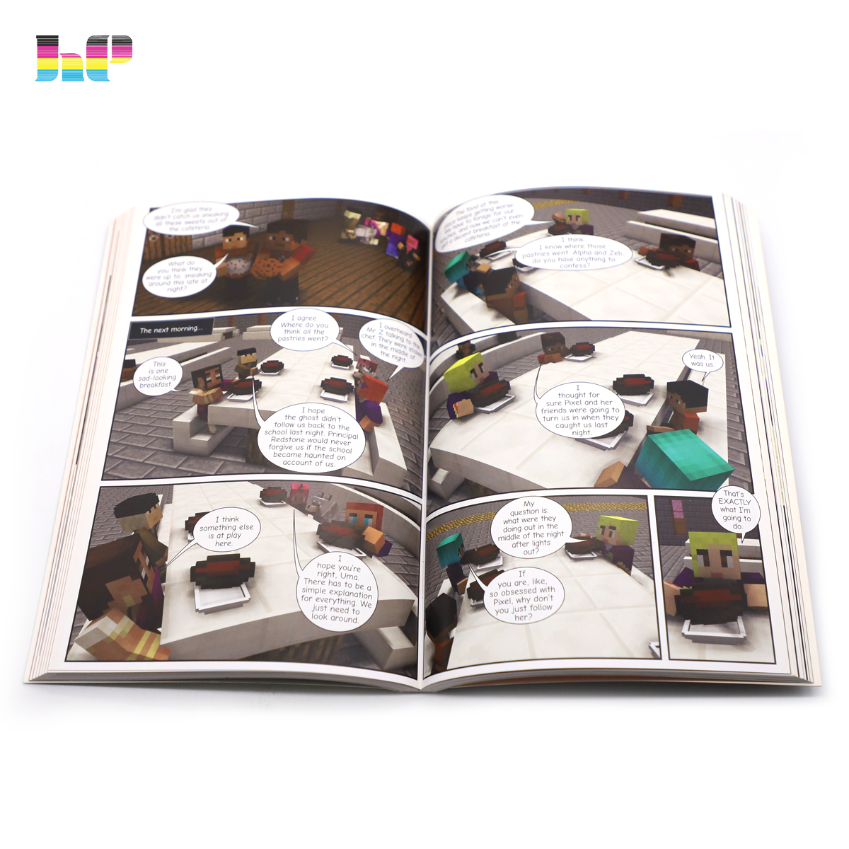 Children english story comic books printing