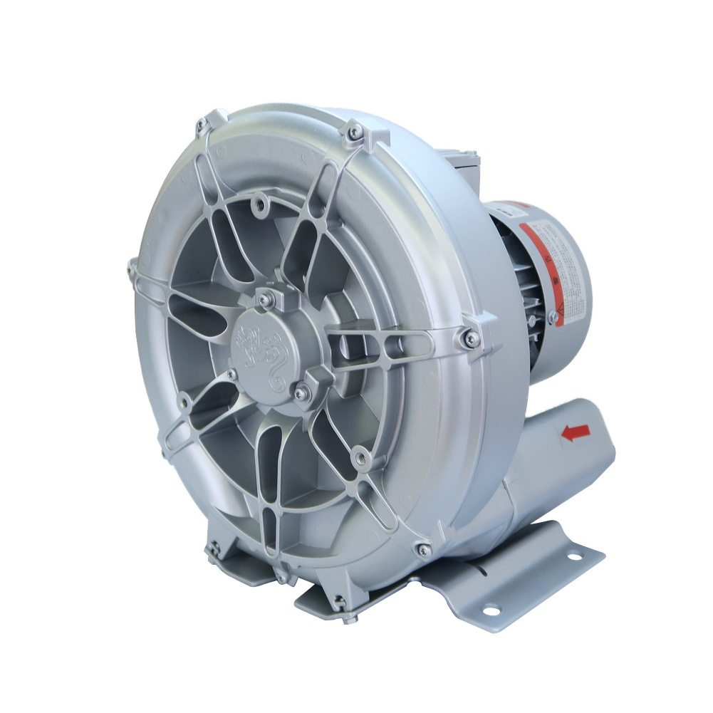 550W 220V/380V Hot Sale Industrial Air Blower Manufactures Aquarium Farming Regenerative Vacuum Pump Ring Blower For Fish Pond