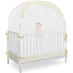 Cover Protects Against Mosquito Bites Baby Crib Tent Crib Net Pop Up Tent Canopy Keep Baby from Climbing Out