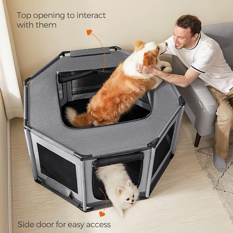 Portable Pet Playpen Foldable Pet Exercise  Tents  Puppy Dog Cat Bunny Indoor Outdoor Travel Cat Delivery Room