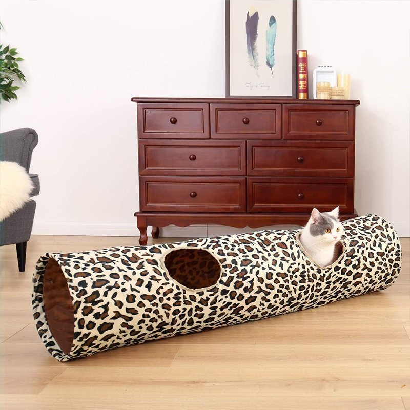 Factory Direct Sales cat toy tunnel Cat Long Tube Cat Crinkle Tunnel