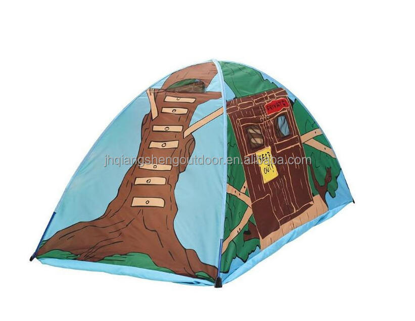 Play Tents Kids Tree House Bed Tent Playhouse Twin Size