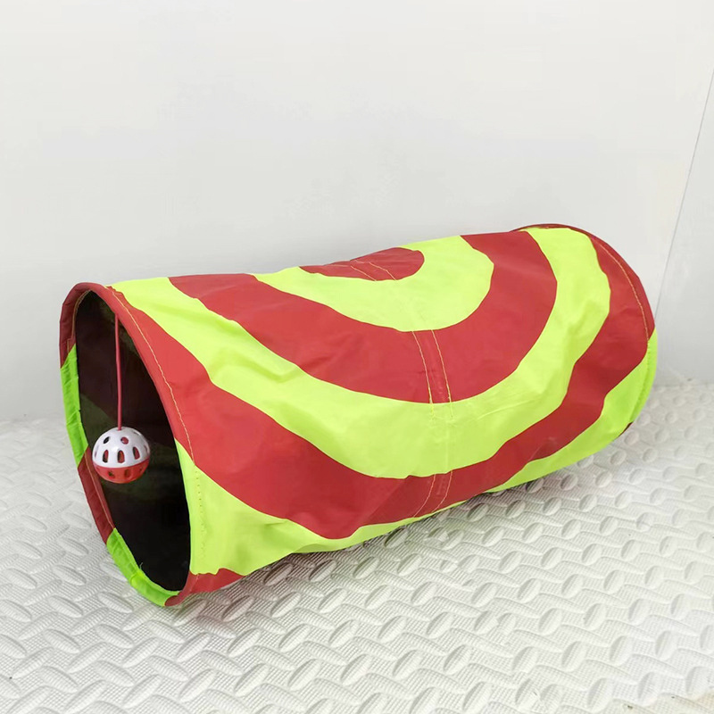 Cat toy Tunnel Bite-resistant pet escape House Self High Boredom ball Gadget Portable foldable cat tunnel