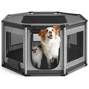 Portable Pet Playpen Foldable Pet Exercise  Tents  Puppy Dog Cat Bunny Indoor Outdoor Travel Cat Delivery Room