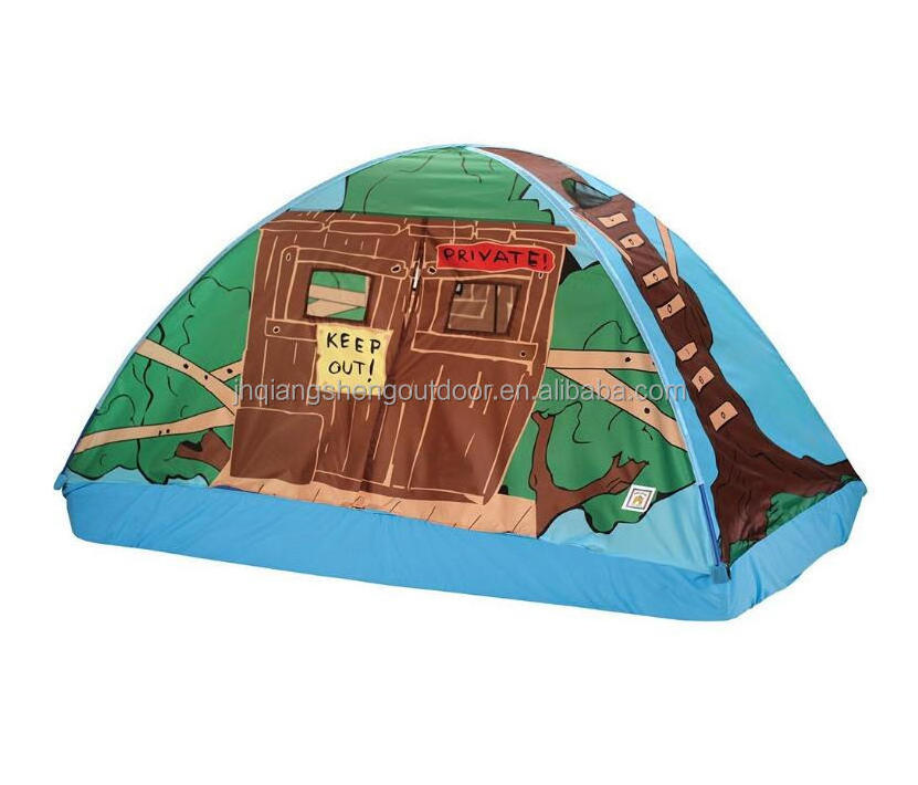 Play Tents Kids Tree House Bed Tent Playhouse Twin Size