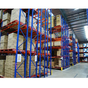 Warehouse Shelves Heavy-duty Cold Storage Shelves Selective Narrow Aisle Metal Industrial Shelf System