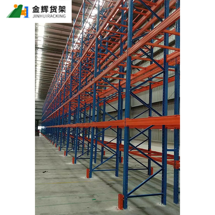 Newest Teardrop tray rack Heavy Duty Warehouse Shelving Steel Storage Pallet Racking System Warehouse Shelf