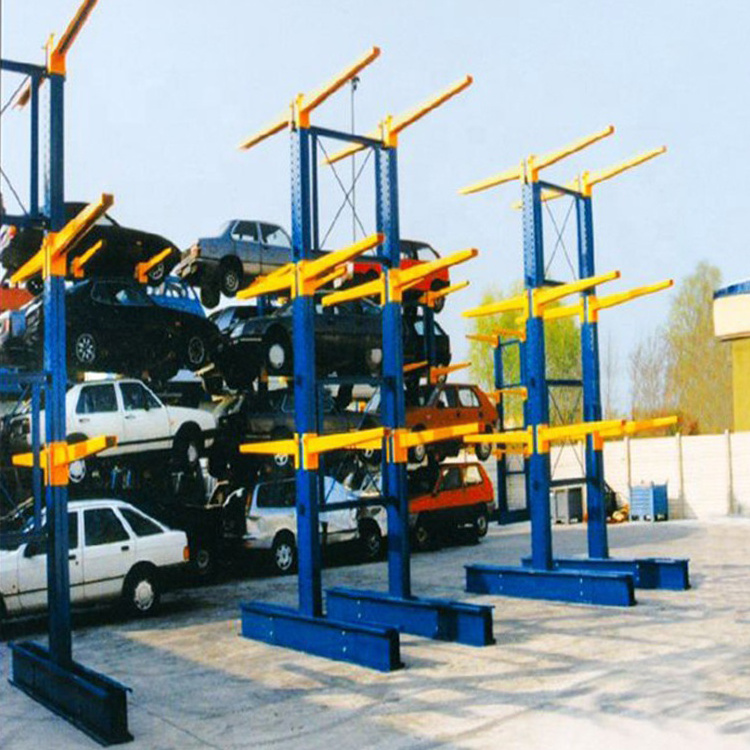 Vendor Supply Warehouse Industrial Steel Cantilever Racking System Cantilever Rack For Cars