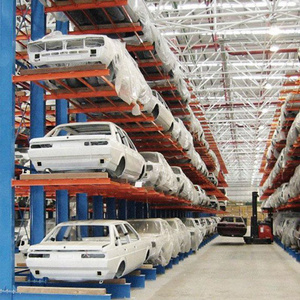 Vendor Supply Warehouse Industrial Steel Cantilever Racking System Cantilever Rack For Cars