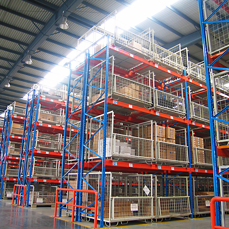 Factory Direct Double Depth Adjustable Steel Vertical Heavy Duty Metal Pallet Storage Rack