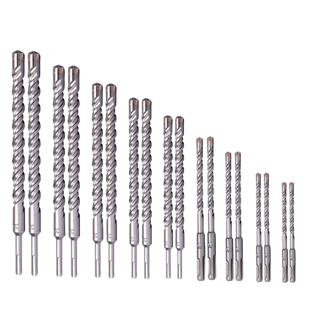 Sds hammer bit cross tip for Concrete Drilling Industry Quality SDS PLUS Hammer Drill tips