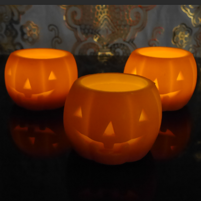 wholesale halloween  pumpkin  LED candles light