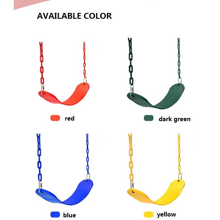 Outdoor garden playground EVA belt flexible swing set accessories