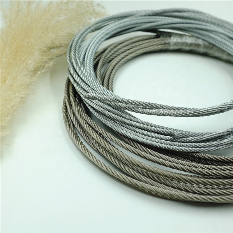 stainless steel cables 7x7 1.50mm ss 304 wire rope flexible ss wire rope