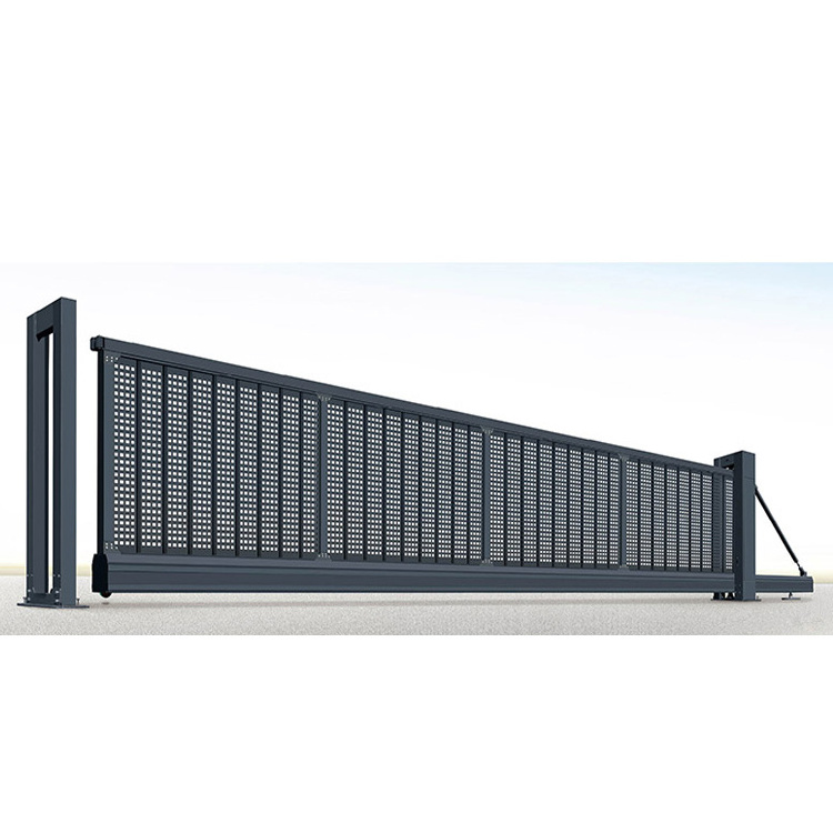 JHR Outside Widely Used Farm Entry Driveway Grill Gates Sliding Pipe Gate Designs 1.5m Sliding Gate