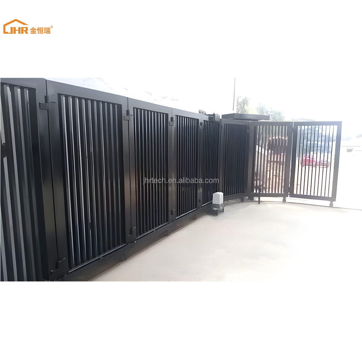 Gates Automatic Sliding Opener Competitive Price Electric Aluminium Folding And Fence Aluminum Driveway Gate