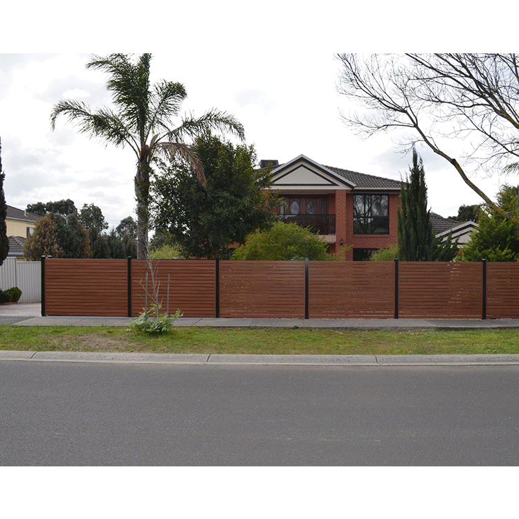 Garden Decoration Fence Wooden Composite Boundary Patio Garden Privacy Fence Screen Panel