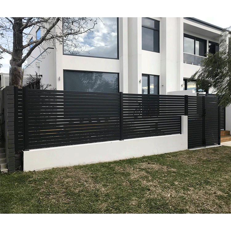 Garden Decoration Fence Wooden Composite Boundary Patio Garden Privacy Fence Screen Panel