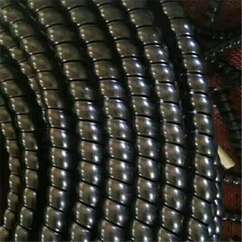 Flexible cambered surface spiral guard/sleeve for hydraulic hose /spiral cable wrap