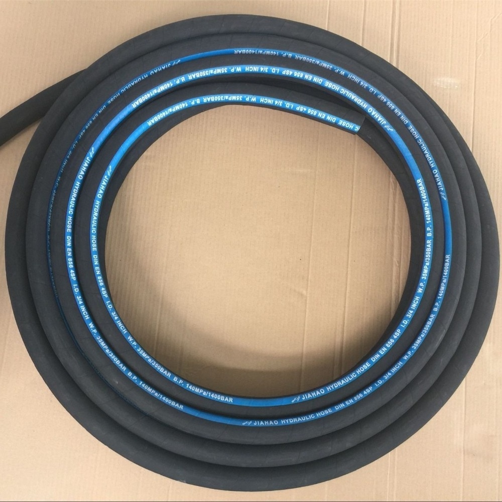 3/8 Inch SAE 100R2AT/2SN Hydraulic Rubber Hose 300 bar High Pressure Flexible Hose