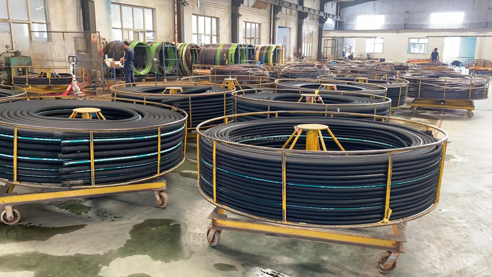 70 Mpa High Pressure 2 meters oil hose hydraulic rubber hose