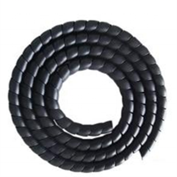 Flexible cambered surface spiral guard/sleeve for hydraulic hose /spiral cable wrap