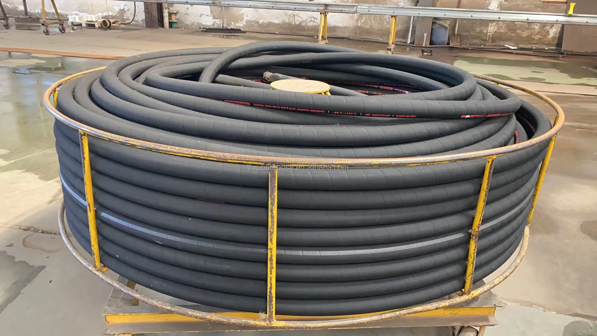 70 Mpa High Pressure 2 meters oil hose hydraulic rubber hose