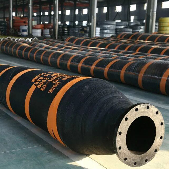 Large diameter for Marine discharge rubber floating dredging hose pipe