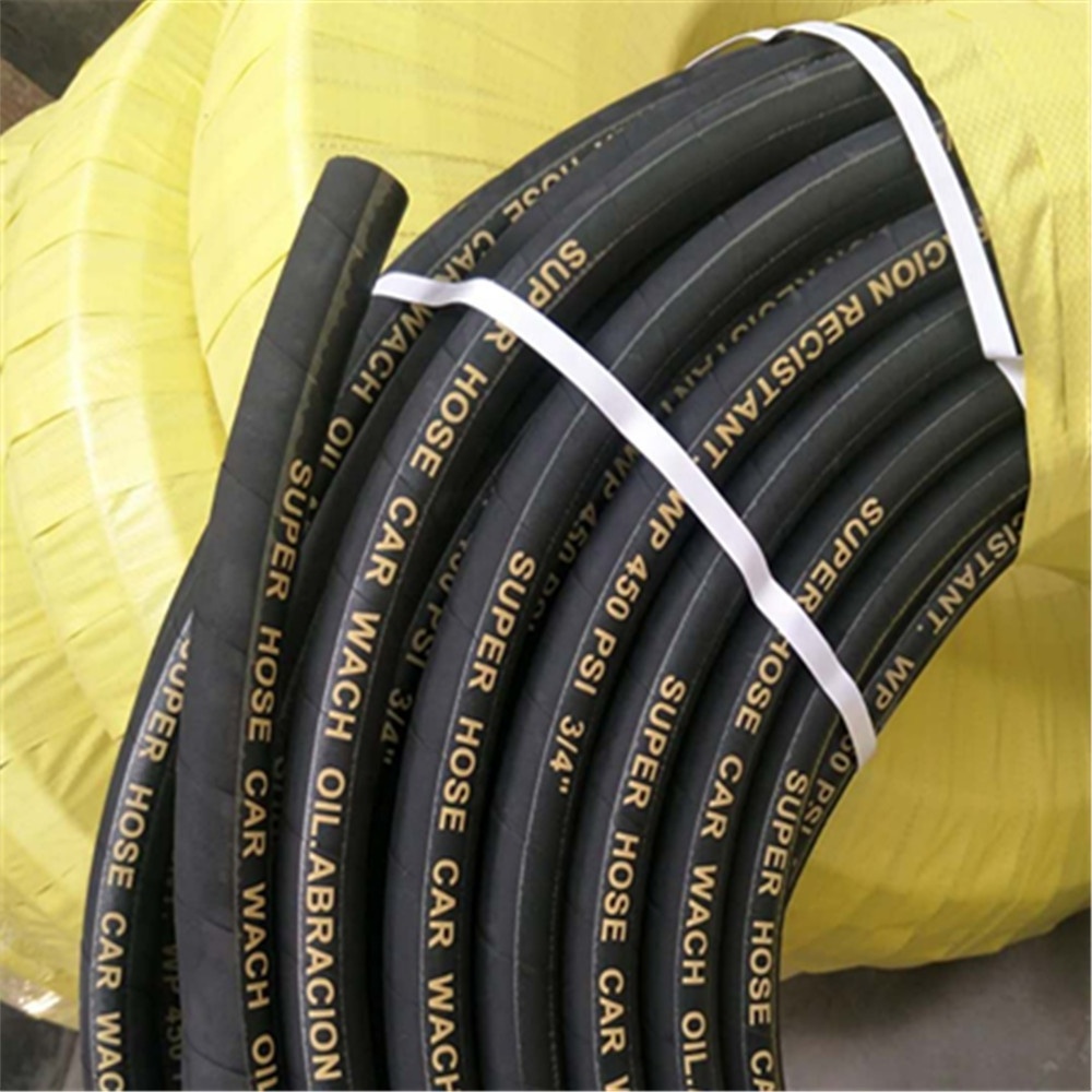 1/2 Inch Flexible Rubber Hose High Temperature Air Compressor Hose