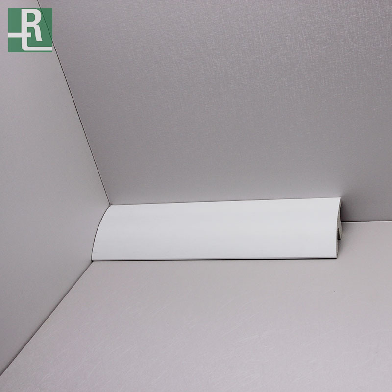 PS Polystyrene 8cm multi function LED lighting crown  Skirting board moulding