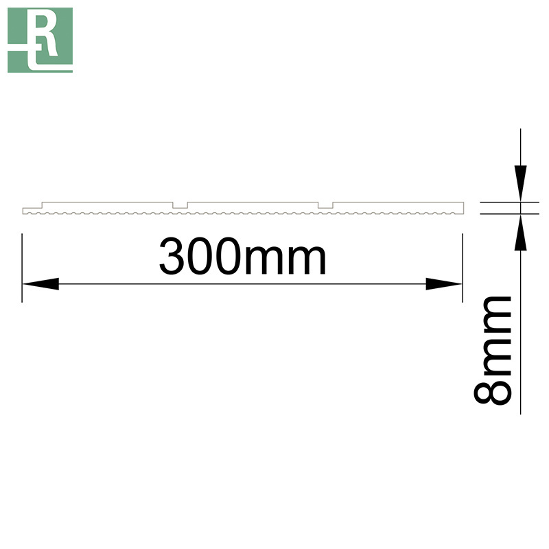 300mm Waterproof Eco Friendly PS wainscoting Wall Panel For Interior Decoration other boards