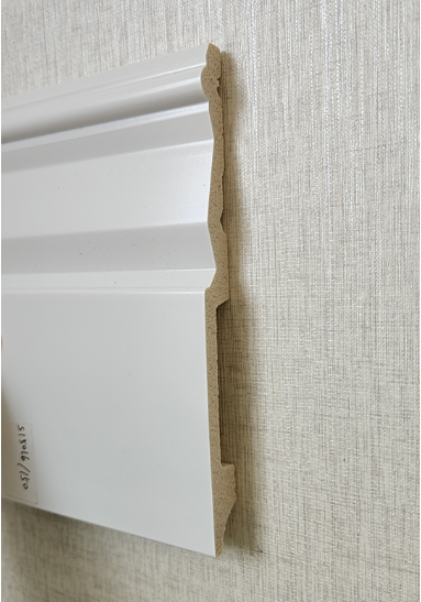 RUITONG PS waterproof baseboard Moulding Skirting board 150mm