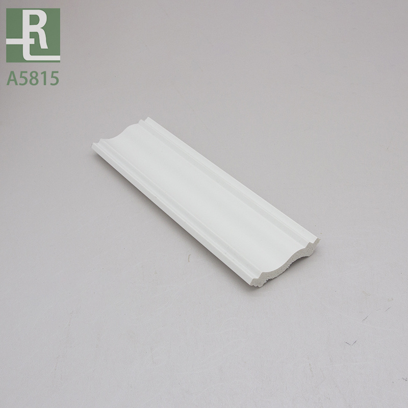 Polystyrene white decorative moulding trim CROWN MOULDING