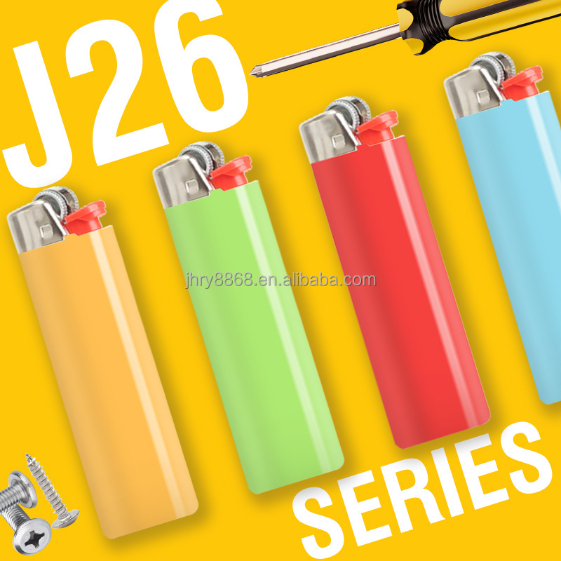 MAXI Lighters J26 Wholesale Big Lighter j5 Mini  France Classic J6 J5 J3 Cigarette Lighter