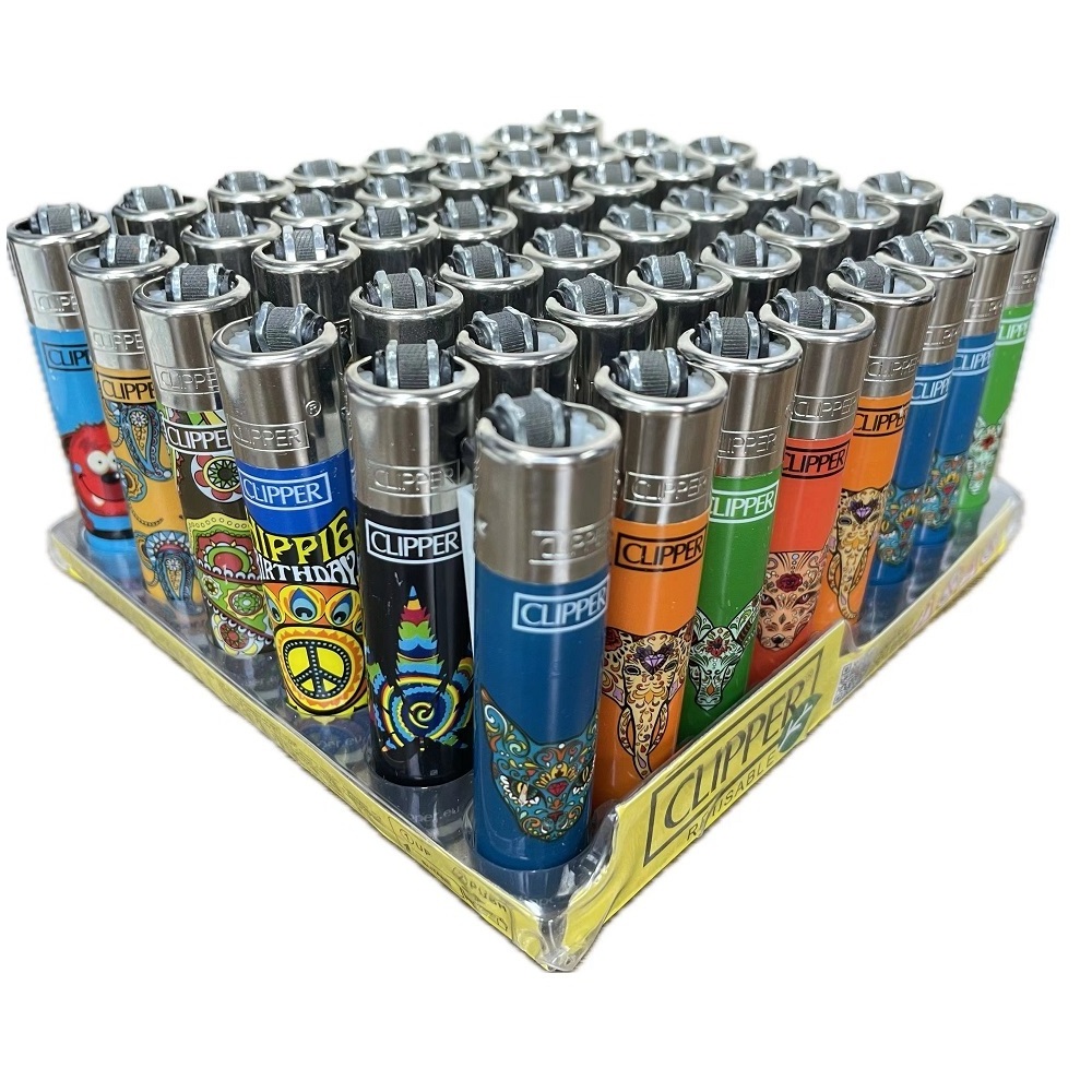 Refillable Gas Lighters encendedor Feuerzeug Classic Large CP1-CLIPPER  Refillable Lighters