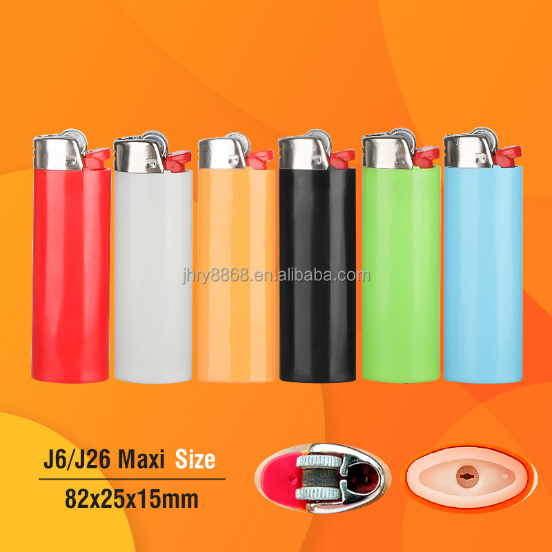 Flint Plastic Full Size Lighters Wholesale Disposable Cigarette Lighters 50 Pack Big Lighters